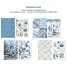Ciao Bella Frozen Land Kivágóív készlet A4 Junk Journal Ephemera Book (32 ív)
