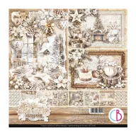   Ciao Bella Winter Season Scrapbook papírkészlet 8" (20 cm) Paper Pad (12 ív)