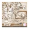 Ciao Bella Winter Season Scrapbook papírkészlet 8" (20 cm) Paper Pad (12 ív)
