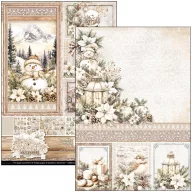  Ciao Bella Winter Season Papírkészlet A4 Creative Pad (9 ív)