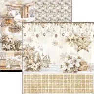   Ciao Bella Winter Season Scrapbook papírkészlet 12" (30 cm) Patterns Pad (8 ív)