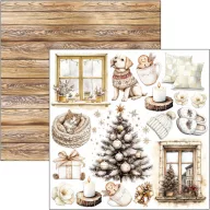   Ciao Bella Winter Season Kivágóív készlet 6" (15 cm) Fussy Cut Pad (24 ív)