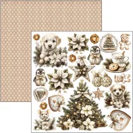  Ciao Bella Winter Season Kivágóív készlet 6" (15 cm) Fussy Cut Pad (24 ív)
