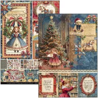  Ciao Bella Toy Shop Scrapbook papírkészlet 12" (30 cm) Patterns Pad (8 ív)