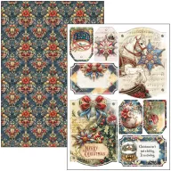   Ciao Bella Toy Shop Scrapbook papírkészlet 12" (30 cm) Patterns Pad (8 ív)