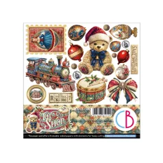   Ciao Bella Toy Shop Kivágóív készlet 6" (15 cm) Fussy Cut Pad (24 ív)