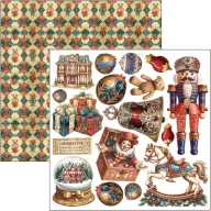   Ciao Bella Toy Shop Kivágóív készlet 6" (15 cm) Fussy Cut Pad (24 ív)