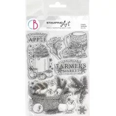   Ciao Bella Toy Shop Szilikonbélyegző Pick your own Apple Clear Stamp Set (1 csomag)