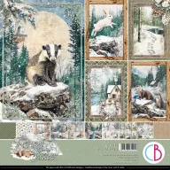   Ciao Bella Forest Tales  Scrapbook papírkészlet 12" (30 cm) Paper Pad (12 ív)