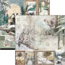 Ciao Bella Forest Tales  Scrapbook papírkészlet 12" (30 cm) Paper Pad (12 ív)