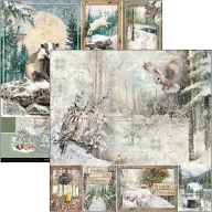   Ciao Bella Forest Tales  Scrapbook papírkészlet 12" (30 cm) Paper Pad (12 ív)