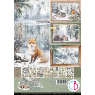   Ciao Bella Forest Tales  Papírkészlet A4 Creative Pad (9 ív)