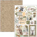 Ciao Bella Forest Tales  Papírkészlet A4 Creative Pad (9 ív)