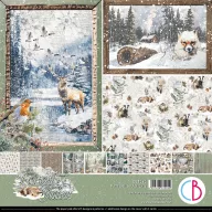   Ciao Bella Forest Tales  Scrapbook papírkészlet 12" (30 cm) Patterns Pad (8 ív)