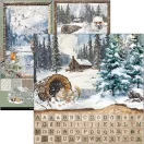 Ciao Bella Forest Tales  Scrapbook papírkészlet 12" (30 cm) Patterns Pad (8 ív)