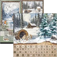   Ciao Bella Forest Tales  Scrapbook papírkészlet 12" (30 cm) Patterns Pad (8 ív)