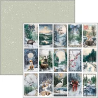   Ciao Bella Forest Tales  Scrapbook papírkészlet 12" (30 cm) Patterns Pad (8 ív)