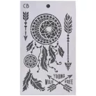 Ciao Bella Forest Tales  Stencil 5"x8" (13x20cm)  Stencil Mix (3 db)