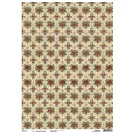   Ciao Bella Toy Shop Rizspapír A3 Red Ribbon Tapestry Rice Paper (3 ív)