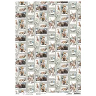   Ciao Bella Forest Tales Rizspapír A3 Snowlight Stories Rice Paper (3 ív)