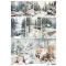 Ciao Bella Forest Tales Rizspapír A3 Winter Landscapes Rice Paper (3 ív)