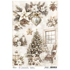   Ciao Bella Winter Season Rizspapír A4 Small Wonders Rice Paper (1 ív)