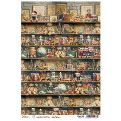   Ciao Bella Toy Shop Rizspapír A4 Make a Gift Rice Paper (1 ív)