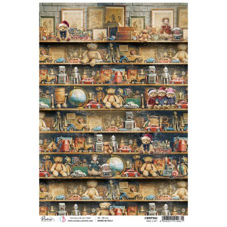 Ciao Bella Toy Shop Rizspapír A4 Make a Gift Rice Paper (1 ív)