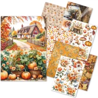   Ciao Bella Hello Fall Rizspapír A5  Rice Paper Mixed (8 ív)