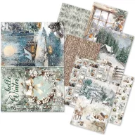   Ciao Bella Forest Tales Rizspapír A5  Rice Paper Mixed (8 ív)