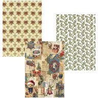   Ciao Bella Toy Shop 3 delux és 3 vellum papír A4 Deluxe & Vellum Dual Pack (6 ív)
