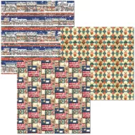   Ciao Bella Toy Shop 3 delux és 3 vellum papír 6" (15 cm) Deluxe & Vellum Dual Pack (6 ív)