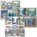 Ciao Bella Forest Tales 3 delux és 3 vellum papír 6" (15 cm) Deluxe & Vellum Dual Pack (6 ív)