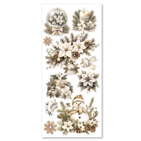 Ciao Bella Art Sticker Matrica készlet 12x26 cm Winter Season (5 ív)