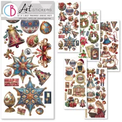   Ciao Bella Art Sticker Matrica készlet 12x26 cm Toy Shop (5 ív)