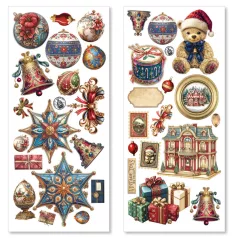   Ciao Bella Art Sticker Matrica készlet 12x26 cm Toy Shop (5 ív)