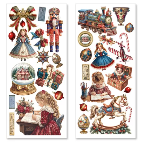 Ciao Bella Art Sticker Matrica készlet 12x26 cm Toy Shop (5 ív)