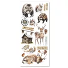 Ciao Bella Art Sticker Matrica készlet 12x26 cm Forest Tales (5 ív)