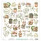 Mintay Papers Cottage Garden Scrapbook kivágíóív 12" (30 cm) 1 ív