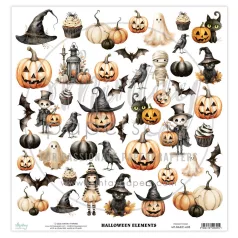   Mintay Papers Halloween Scrapbook kivágíóív 12" (30 cm) 1 ív