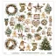 Mintay Papers Rustic Christmas Scrapbook kivágíóív 12" (30 cm) 1 ív