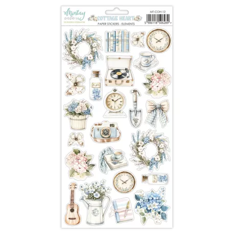 Mintay Papers Cottage Heart Matrica Paper Stickers Elements  1 csomag