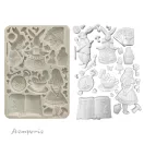 Stamperia Alice in Christmas Szilikon öntőforma A5 Gingerbreads Silicon Mould (1 db)