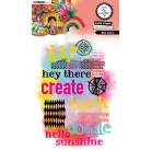 Szilikonbélyegző Bold words Art by Marlene Clear Stamps (1 csomag)