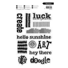   Szilikonbélyegző Bold words Art by Marlene Clear Stamps (1 csomag)