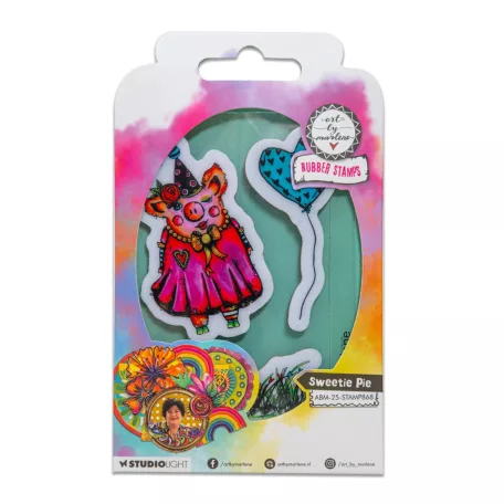 Gumibélyegző készlet Sweetie pie Art by Marlene Cling Stamps (1 csomag)