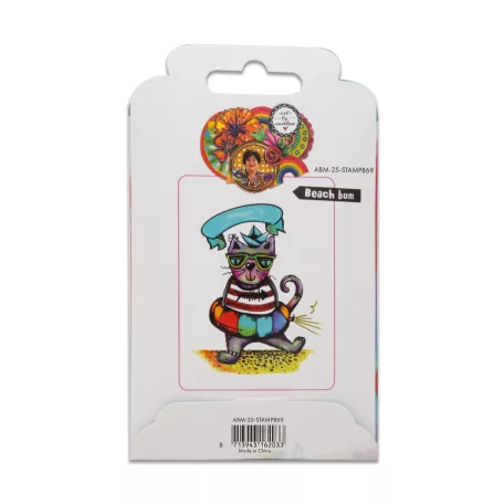 Gumibélyegző készlet Beach bum Art by Marlene Cling Stamps (1 csomag)