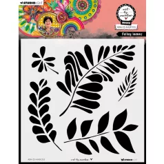 Stencil Falling leaves Art by Marlene Masks (1 db)