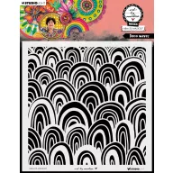 Stencil Deco waves Art by Marlene Masks (1 db)
