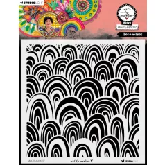 Stencil Deco waves Art by Marlene Masks (1 db)